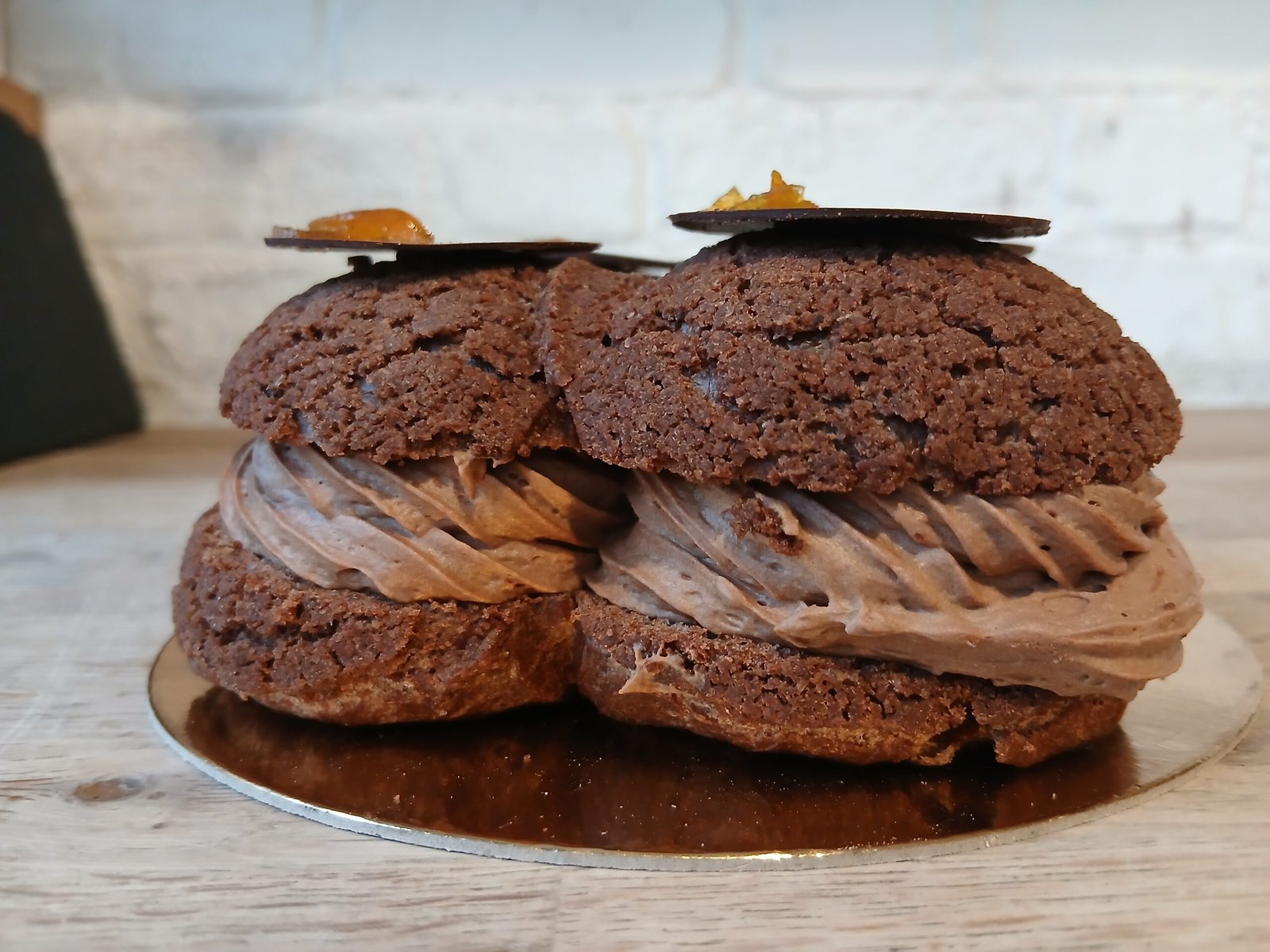 Chocolate and Blood Orange Paris Brest (Large) - Image 2